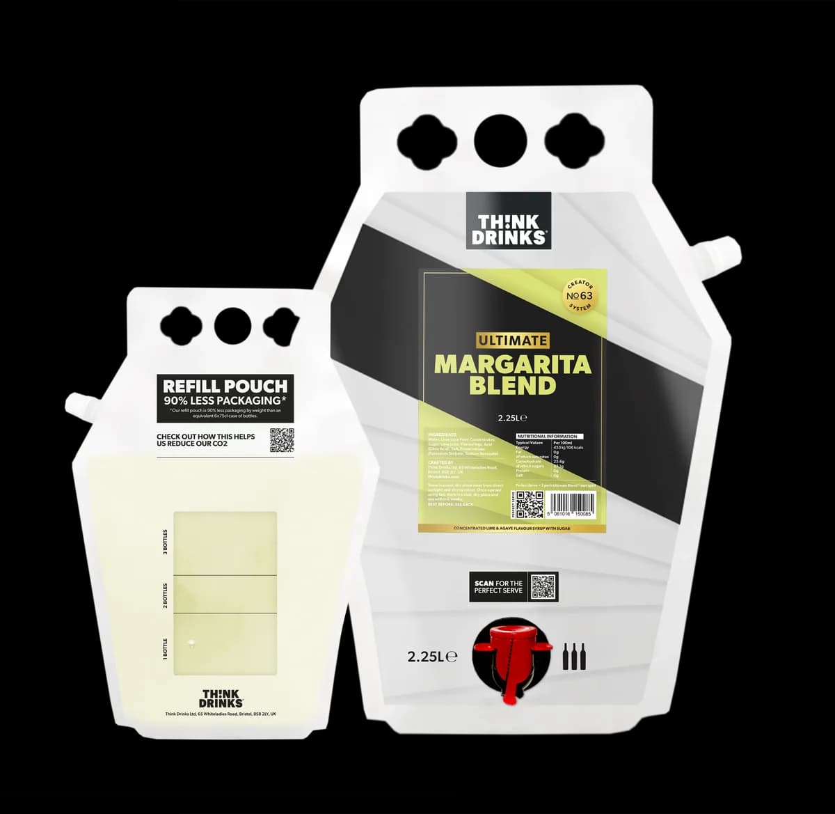 Think Drinks Creator System pouches
