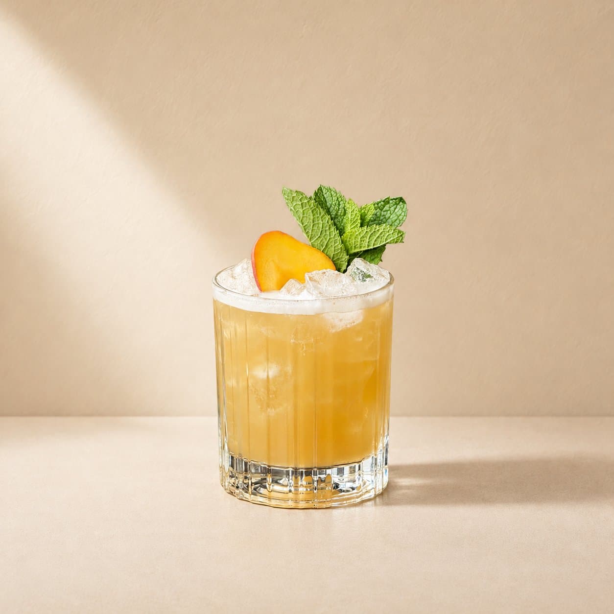 Peach Whiskey Sour