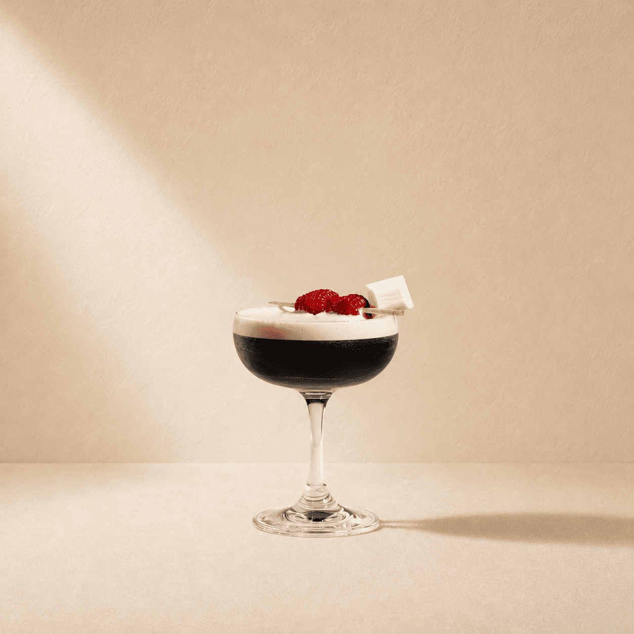 Raspberry & White Chocolate Espresso Martini
